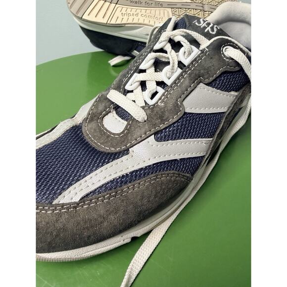 SAS Journey Mesh Women’s Sz 9.5 N Black Silver Comfort Casual Walking Shoes See main image 11